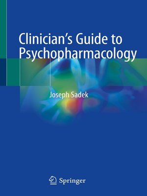 cover image of Clinician's Guide to Psychopharmacology